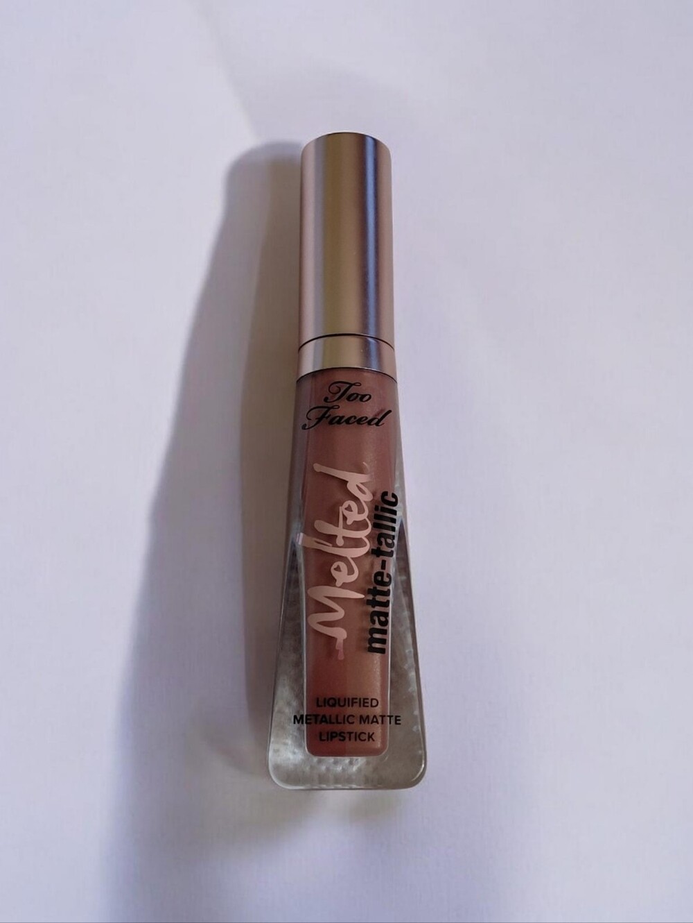 Too Faced Melted Matte-tallic Metallic Matte Lipstick-You Better Work!